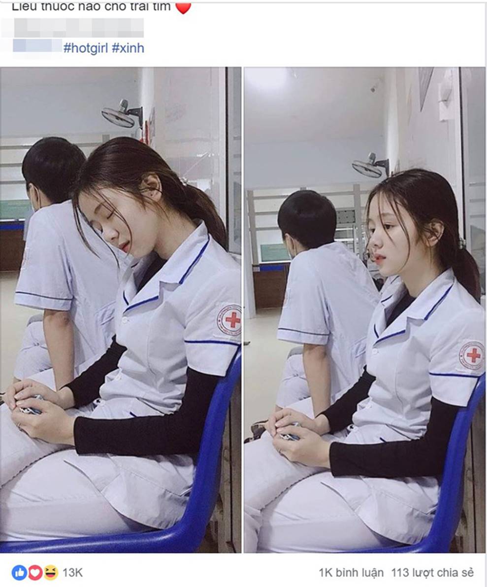 Nữ điều dưỡng gây sốt MXH vì tấm ảnh ngủ gật, nhưng thông tin về cô khiến nhiều người hụt hẫng-1