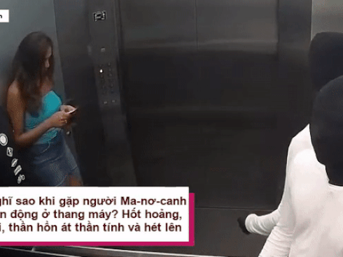 Gái xinh ngã ngửa với những trò đùa