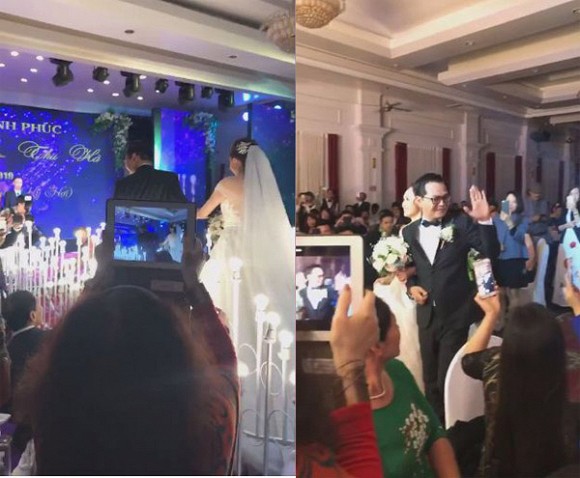 NSND Trung Hiếu tổ chức đám cưới với vợ trẻ kém 19 tuổi ở Thái Bình, bất ngờ nói điều này khiến cả hội trường thích thú-4