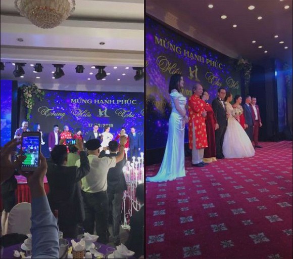 NSND Trung Hiếu tổ chức đám cưới với vợ trẻ kém 19 tuổi ở Thái Bình, bất ngờ nói điều này khiến cả hội trường thích thú-5