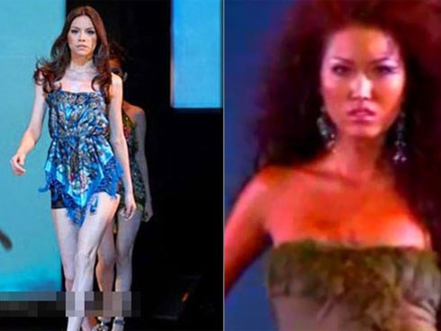 Clip hiếm: Hà Hồ catwalk lạnh lùng, diễn chung cùng Phi Thanh Vân, Xuân Lan 13 năm trước