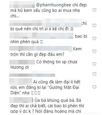 Vừa tiết lộ sắp ra sản phẩm mới mang tên mình thì bị chê, Phạm Hương: Chị đẹp là được rồi em nhé-3