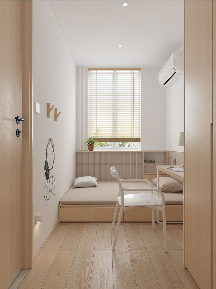 Căn hộ 60m² ở khu tập thể cũ tưởng như chẳng ai muốn ở biến hình thành không gian vạn người mơ ước sau cải tạo-19