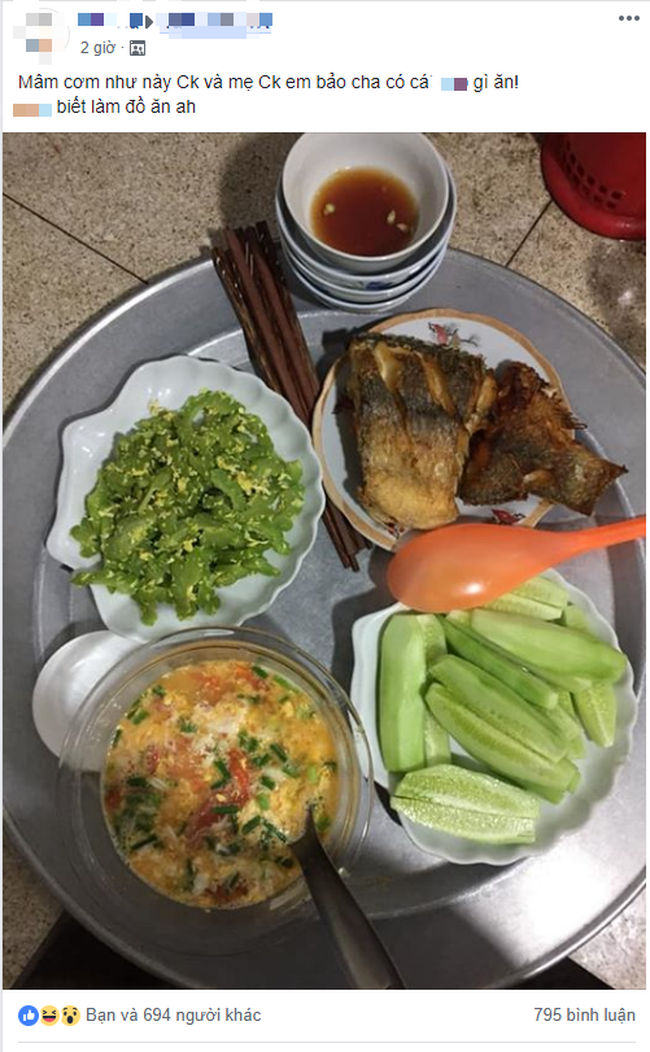 Khoe mâm cơm 4 món vẫn bị chê chả có gì ăn, nàng dâu đành ngậm ngùi nhận lỗi khi được chỉ ra loạt lý do-1