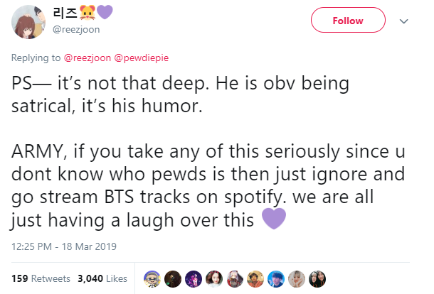 Ông hoàng YouTube PewDiePie công khai là fan BTS, phát cuồng với má lúm đồng tiền của Jimin-4