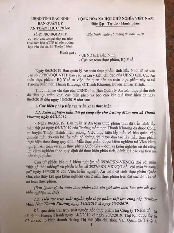 Kết quả kiểm nghiệm mẫu thịt gà nát ở Bắc Ninh: Đủ tiêu chuẩn?-2