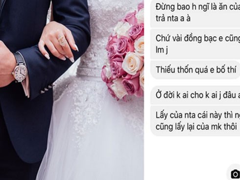 Đi công tác không kịp về dự đám cưới, anh chàng chết điếng khi nhận được tin nhắn đòi phong bì của vợ bạn: 