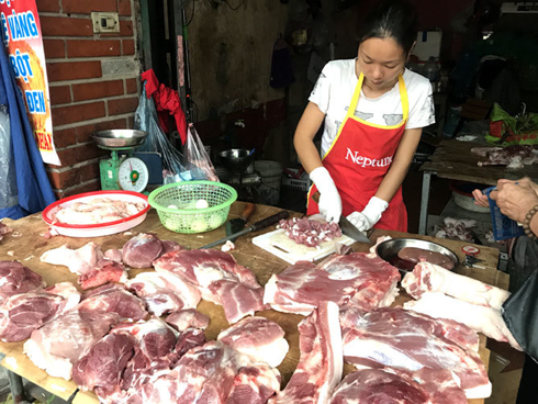 Phát hiện 1.620 kg nầm lợn đông lạnh không hóa đơn chứng từ-2