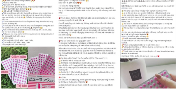 Cảnh giác với thuốc trị táo bón Nhật Bản được con buôn Việt gắn mác thuốc detox giảm cân, trị mụn-3