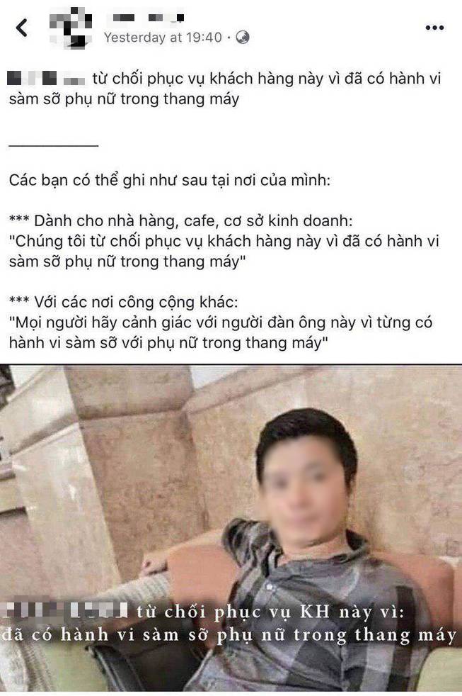 Cửa hàng từ chối phục vụ, cư dân kêu gọi dán hình kẻ dê xồm sàm sỡ nữ sinh trong thang máy để cảnh báo-3