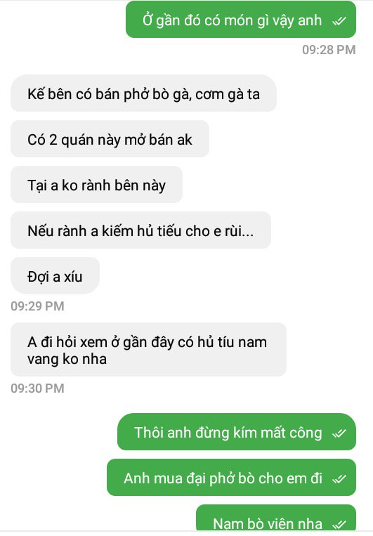Đọc xong loạt tin nhắn của chàng shipper gửi cô khách đặt mua hủ tíu, bao nàng ghen tị: Người yêu còn chẳng ngọt ngào như thế-2