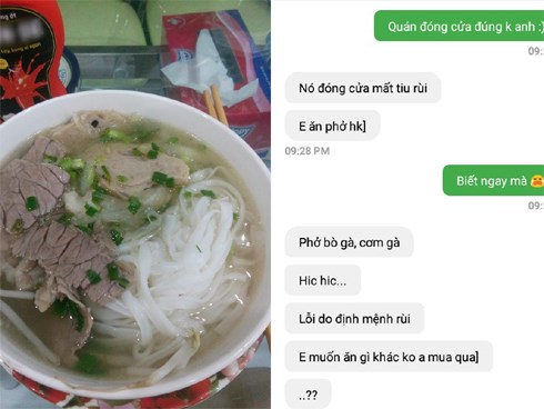 Đọc xong loạt tin nhắn của chàng shipper gửi cô khách đặt mua hủ tíu, bao nàng ghen tị: Người yêu còn chẳng ngọt ngào như thế