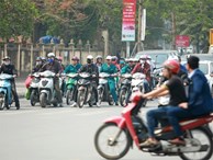 Sẽ cấm xe máy vào giờ cao điểm trên 6 tuyến phố Hà Nội