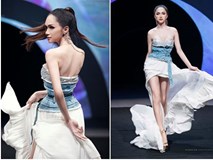 Hương Giang catwalk đầy mê hoặc và tung váy thần sầu khi làm vedette show thời trang Hương Giang catwalk đầy mê hoặc và tung váy thần sầu khi làm vedette show thời trang