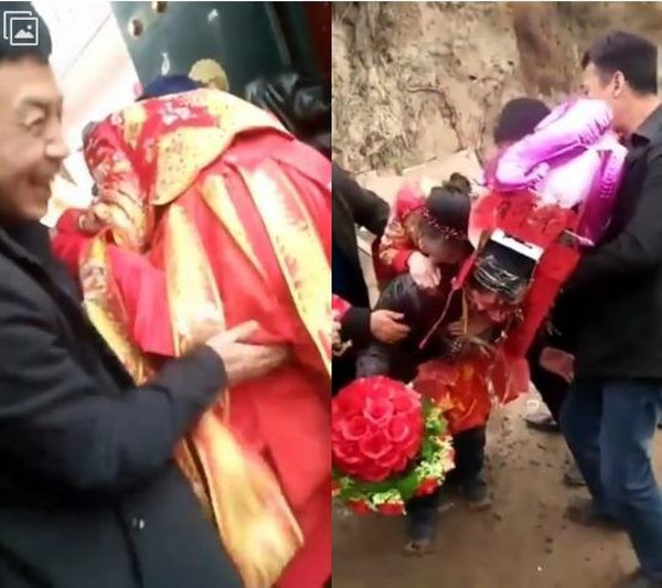 Cô dâu bị đám khách nam sờ mông, nhìn sang phù dâu còn kinh khủng hơn-1