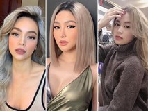 Hương Tràm và loạt sao Việt lột xác với màu tóc xám khói Hương Tràm và loạt sao Việt lột xác với màu tóc xám khói