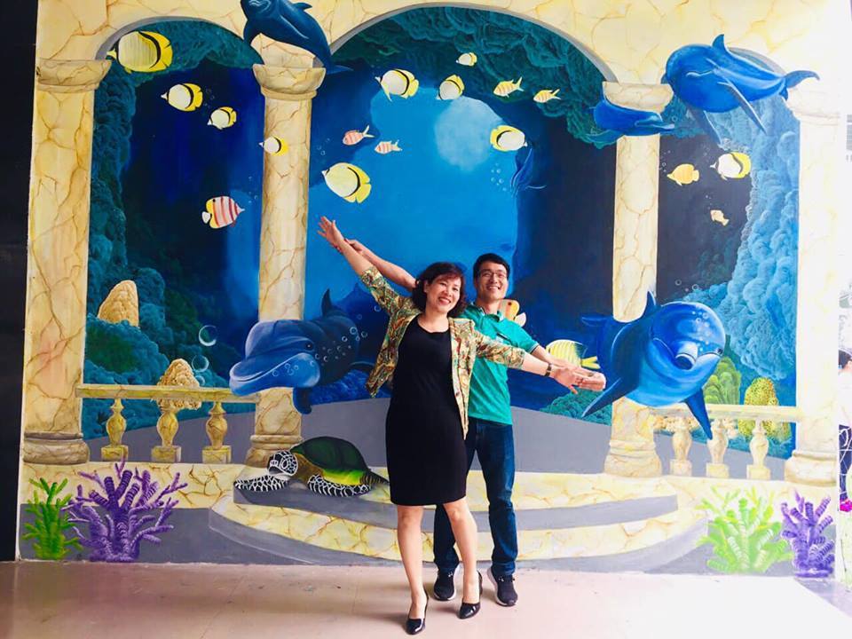 Thầy giáo biến những bức tường trường học thành điểm check-in tuyệt vời-4