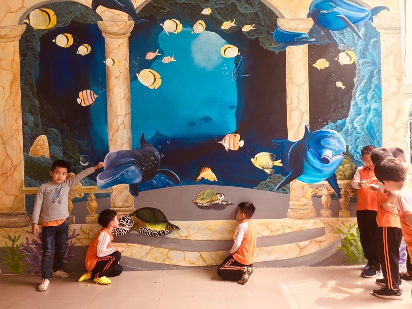 Thầy giáo biến những bức tường trường học thành điểm check-in tuyệt vời-5