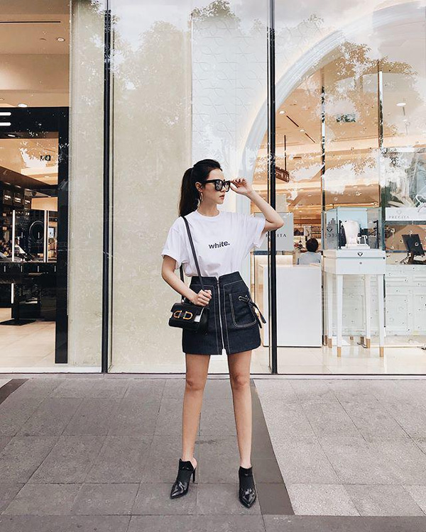 Cùng sinh năm 1989, Midu và Ngọc Trinh mang đến hai style hoàn toàn khác nhau-2