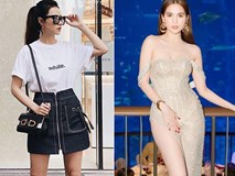 Cùng sinh năm 1989, Midu và Ngọc Trinh mang đến hai style hoàn toàn khác nhau Cùng sinh năm 1989, Midu và Ngọc Trinh mang đến hai style hoàn toàn khác nhau
