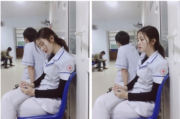 Một giây mệt mỏi, gái xinh Nghệ An đâu ngờ được báo Hàn gọi hẳn là: Công chúa ngủ trong bệnh viện-1