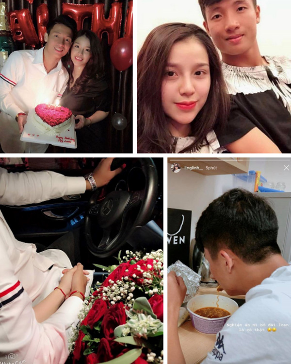 Bạn trai nhà người ta: Trung vệ Bùi Tiến Dũng canh đúng 0h để đăng ảnh ngọt ngào chúc mừng sinh nhật bạn gái-2