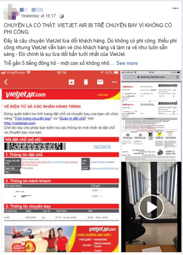 Tranh cãi clip hành khách xưng mày - tao, đe dọa nhân viên VietJet khi bị delay: Túm cổ đấm cho một phát, bắt nó gọi giám đốc ra đây!-1