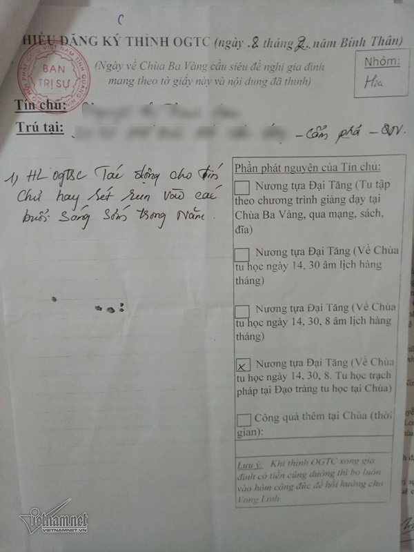 Nộp 700 triệu cho chùa Ba Vàng, nếu không sẽ bị điên-2