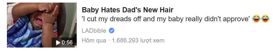 Cậu bé khóc lóc hết sức drama vì không nhận ra ông bố mới cắt tóc, dân mạng dù thương vẫn đòi chế meme-1