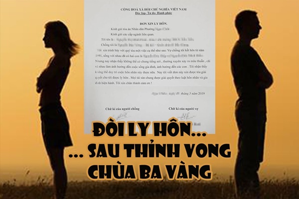 Vụ vong báo oán” chùa Ba Vàng: Đòi ly hôn sau màn thỉnh vong-1