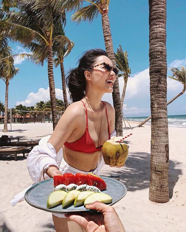 Nhìn body đẹp mê mẩn của em sinh đôi Hà Tăng ít ai tin cô từng béo ú-5