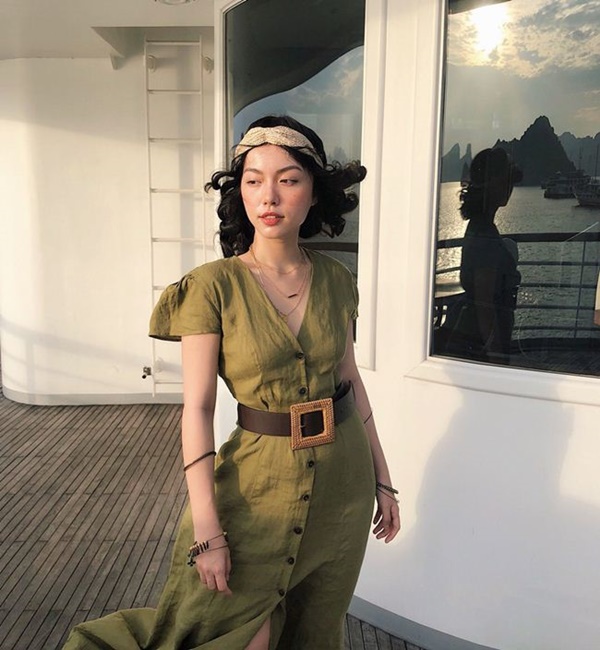 Nhìn body đẹp mê mẩn của em sinh đôi Hà Tăng ít ai tin cô từng béo ú-15