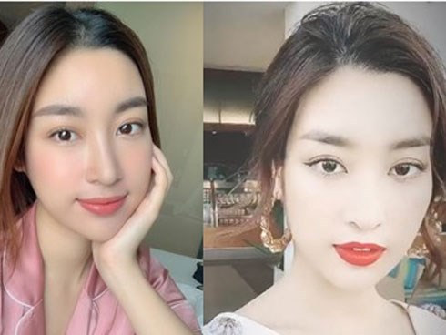 Nhược điểm trên gương mặt tưởng xuất sắc của Hoa hậu Đỗ Mỹ Linh đến các app sống ảo cũng không giấu nổi