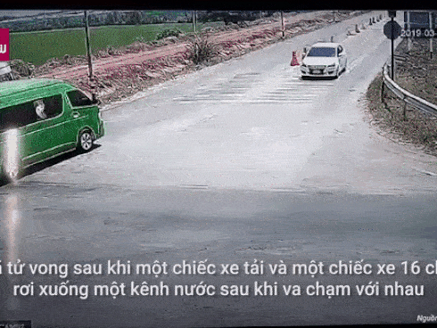 Clip: Khoảnh khắc tai nạn khiến 5 lao động Việt thiệt mạng ở Thái Lan