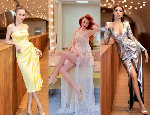 Mặc xuyên thấu chơi trội trên thảm đỏ, mỹ nữ Việt khiến quan khách đỏ mặt-19