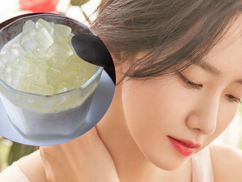 Dùng gel lô hội thay kem dưỡng ẩm 1 tuần, kết quả nàng BTV nhận được gói gọn trong hai chữ thần kỳ-4