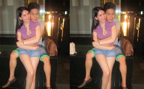 Giấu bạn trai lớn tuổi nhưng Ngọc Trinh lại công khai ôm hôn chàng trai này!-11