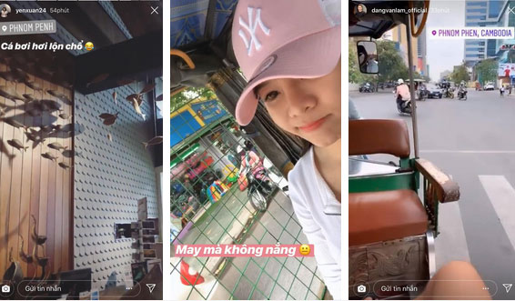 Dù không chịu thừa nhận, nhưng Lâm Tây và Yến Xuân lại lộ bằng chứng đang cùng nhau vi vu Campuchia-2