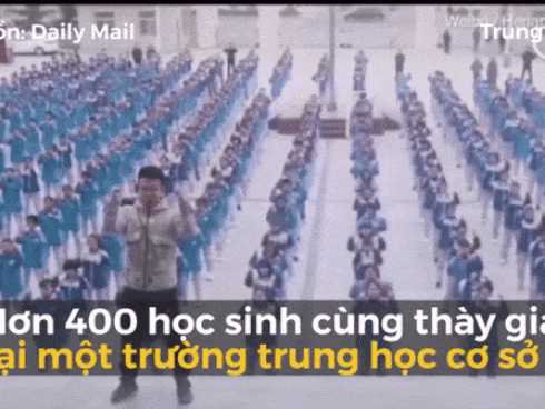 Thầy giáo nổi tiếng sau màn nhảy salsa với hơn 400 học sinh