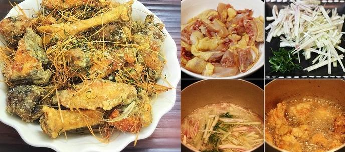 Cách làm gà rang muối giòn ngon ăn một lần nhớ mãi-5