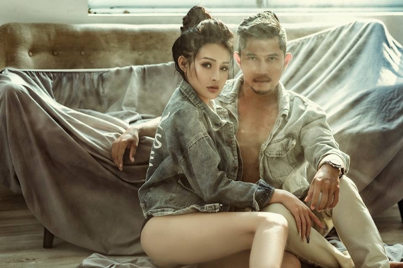 Hậu phẫu thuật thẩm mĩ, Lương Bằng Quang tình bể bình bên Ngân 98 trong bộ ảnh hở bạo-6