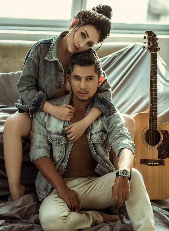 Hậu phẫu thuật thẩm mĩ, Lương Bằng Quang tình bể bình bên Ngân 98 trong bộ ảnh hở bạo-7