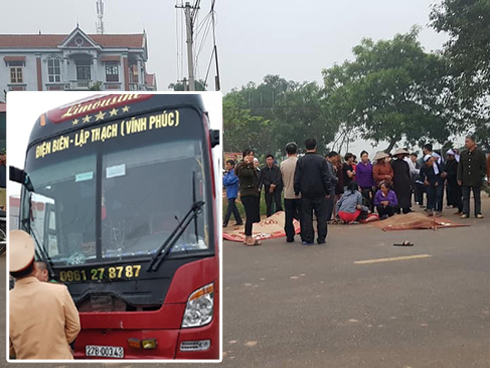 Danh tính 7 nạn nhân bị xe khách đâm tử vong ở Vĩnh Phúc-2