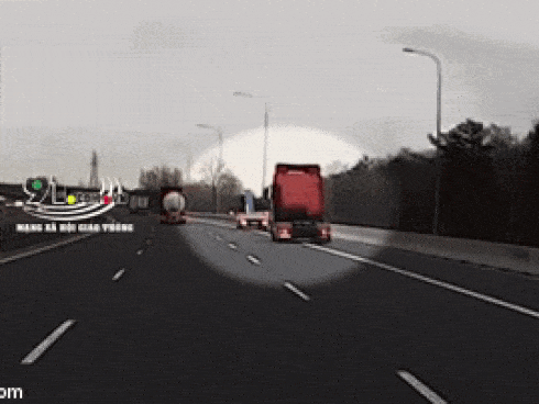 Tài xế phát hoảng khi phát hiện rắn nằm trên mui xe đang chạy-1