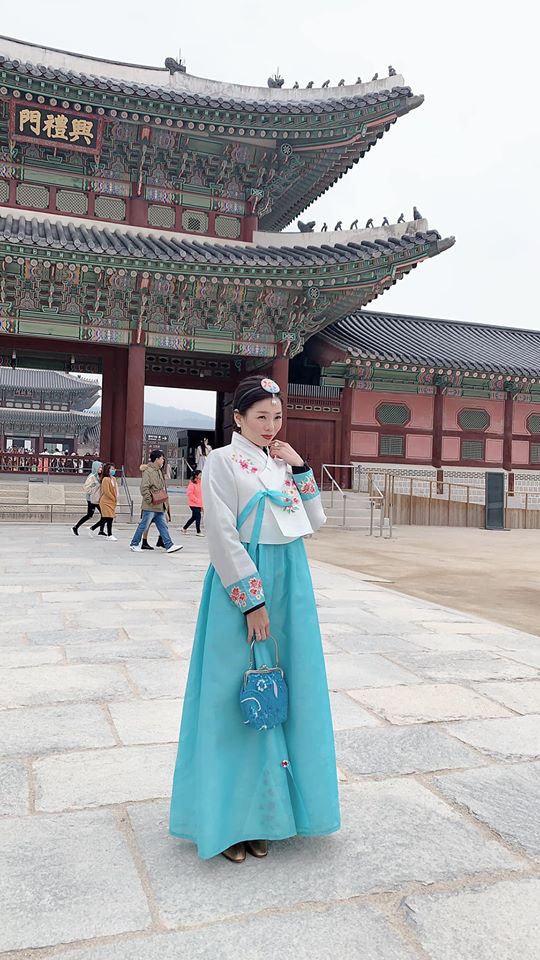 Lệ Quyên cực xinh khi diện trang phục truyền thống của Hàn Quốc-5