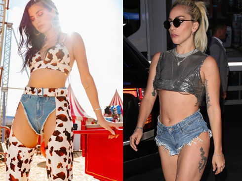 Đố ai dám liều mặc chiếc quần jeans cũn cỡn như quần chip