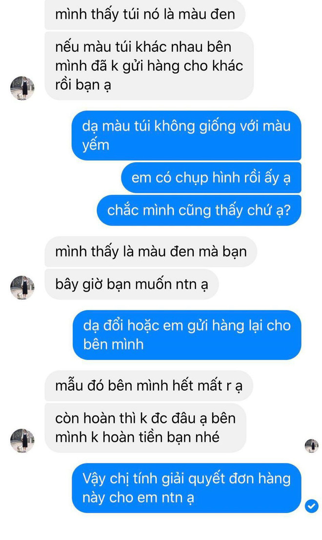 Hí hửng đặt mua yếm đen điệu đà, cô nàng ngã ngửa khi nhận về tay sản phẩm y hệt... cái tạp dề-6