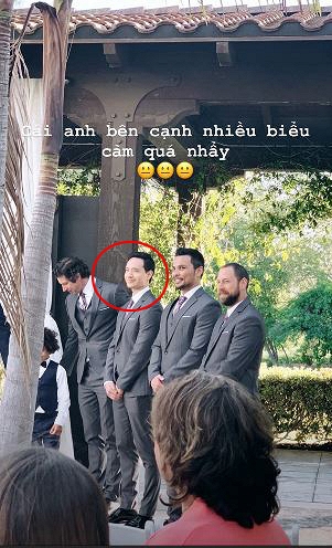 Hồ Ngọc Hà đi dự đám cưới mà bạn trai Kim Lý làm phù rể-4