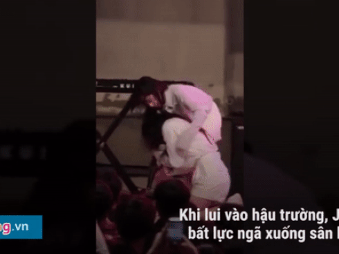 Những lần thần tượng Kpop gục ngã trên sân khấu khiến fan hoảng hốt