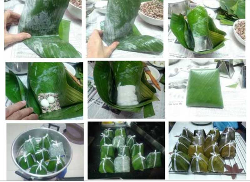 Hướng dẫn cách làm bánh giò siêu đơn giản tại nhà-5